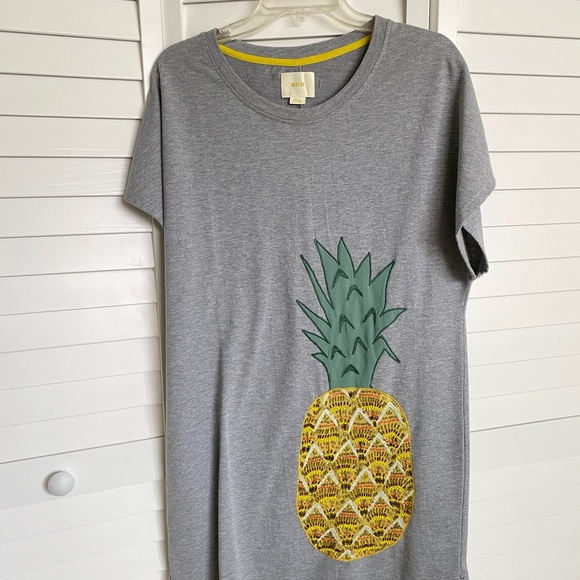 Anthropologie Dresses & Skirts - Anthropologie T-shirt pineapple dress Anthropologie Dresses & Skirts - Anthropologie T-shirt pineapple dress